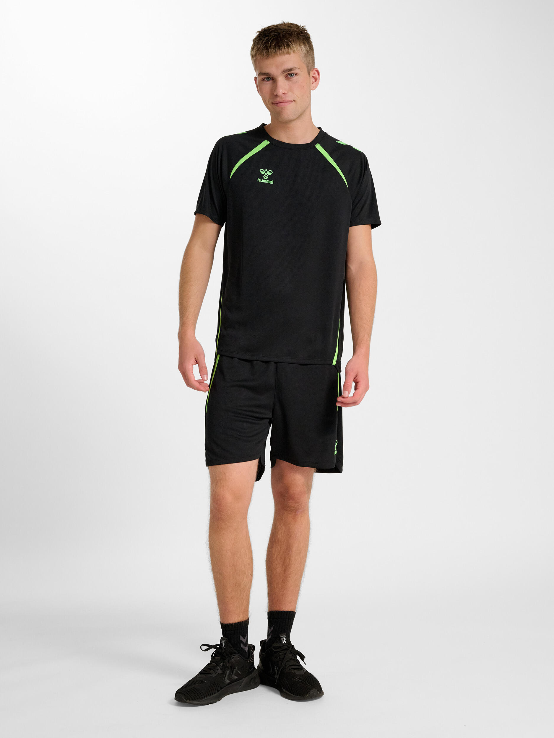 Instap T-Shirt Hmllead Heren 3/7