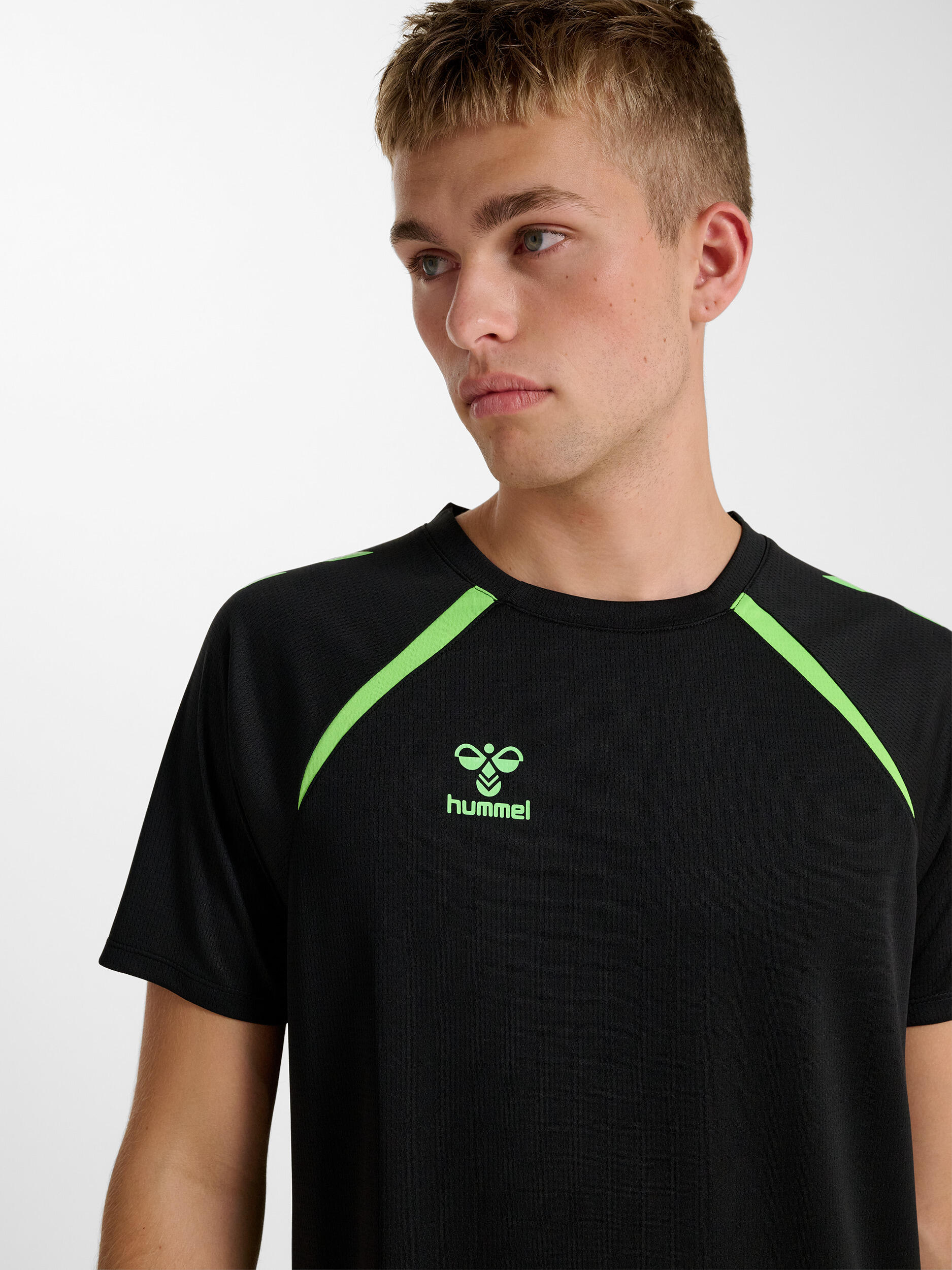 Instap T-Shirt Hmllead Heren 4/7