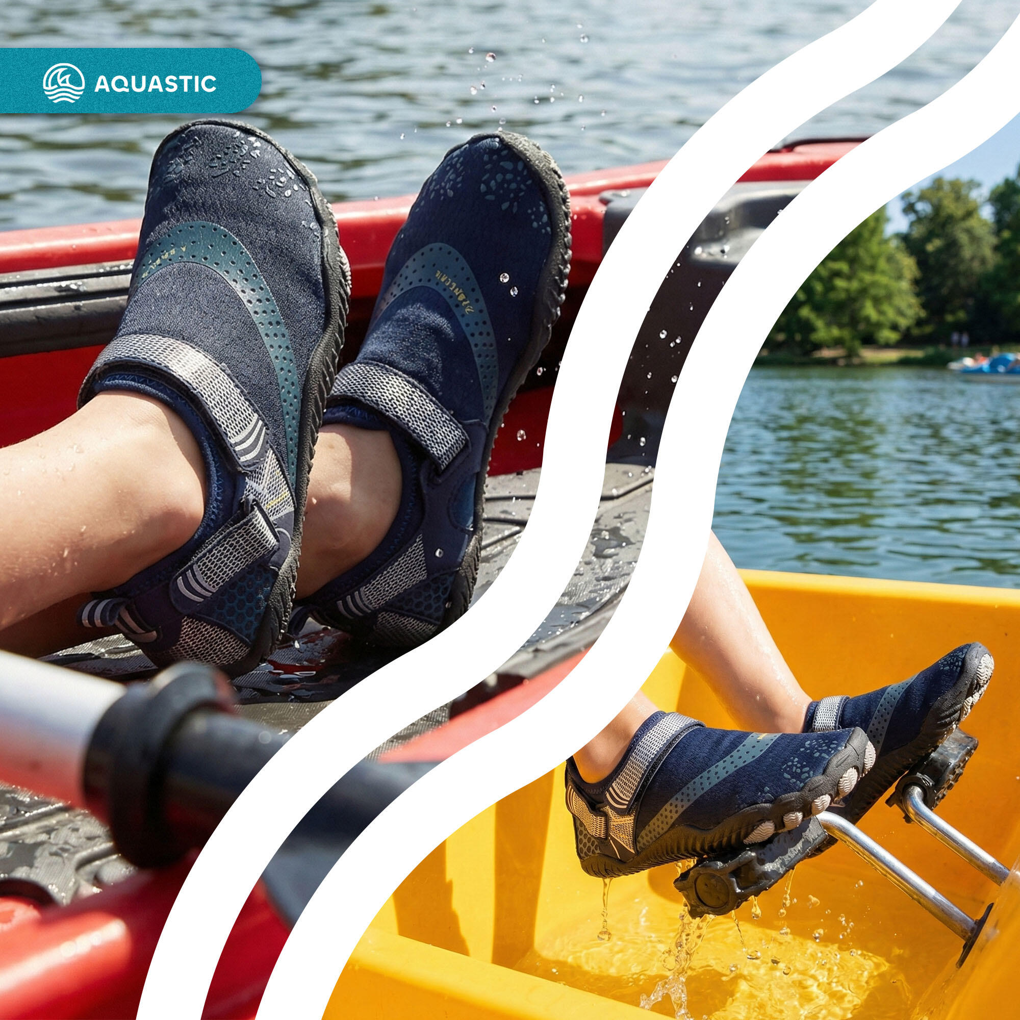 Chaussures d'eau pour enfants AQUASTIC Aqua 7/7