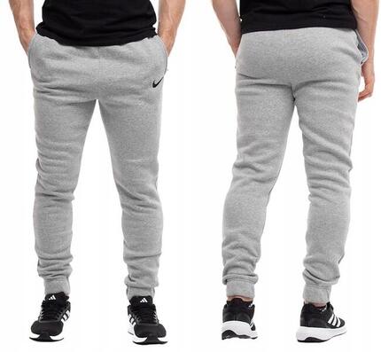 Pantalon homme Nike en coton de sport gris clair