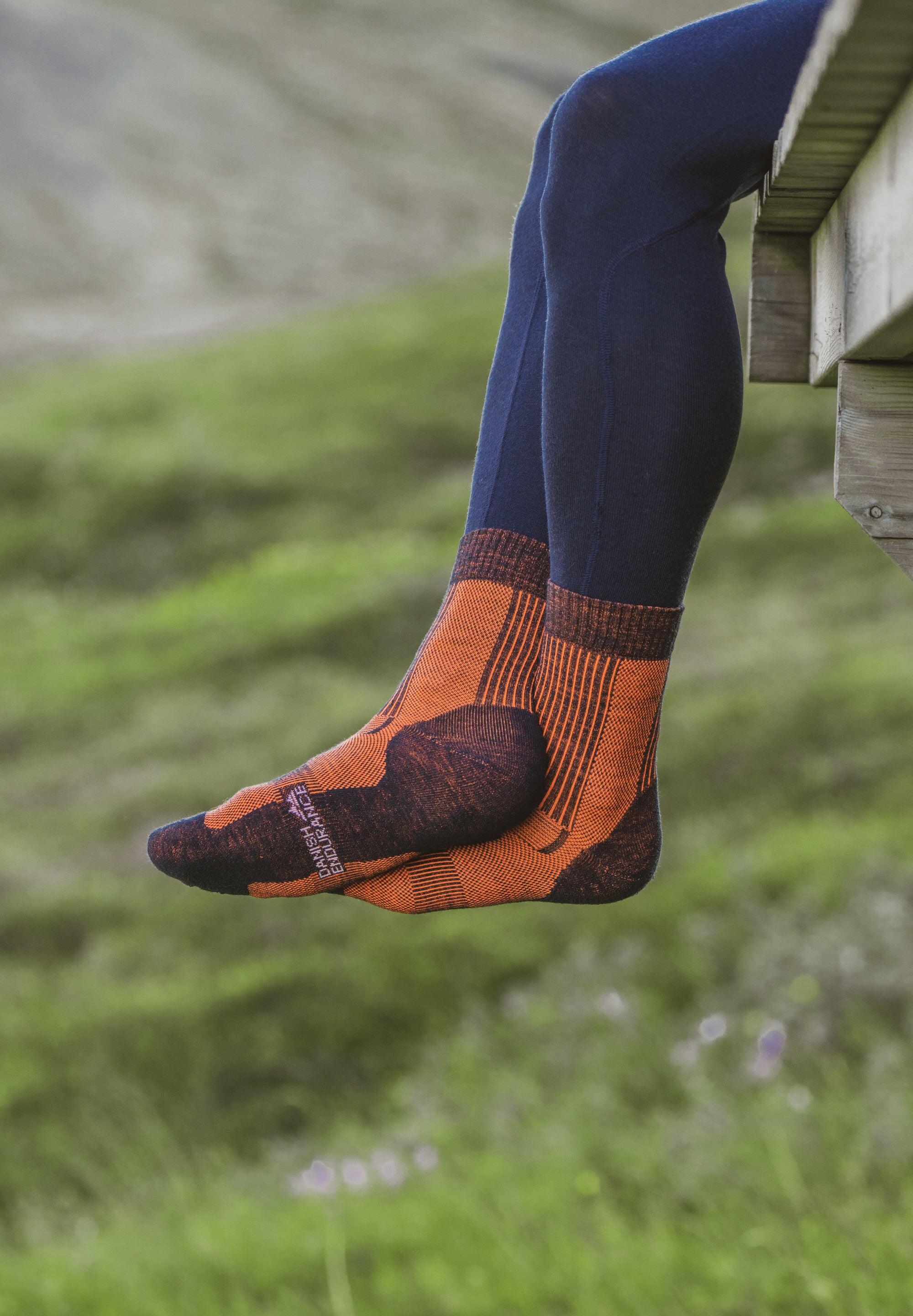 Wandersocken 3er Pack Leicht Merinowolle Atmungsaktiv Warm 4/5