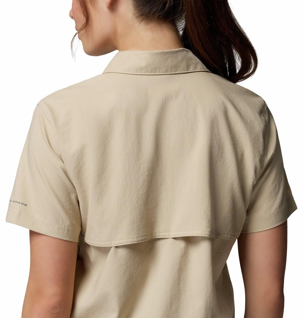 Chemise de Randonnée Femme Columbia "Silver Ridge Utility II SS Shirt" Beige 5/7