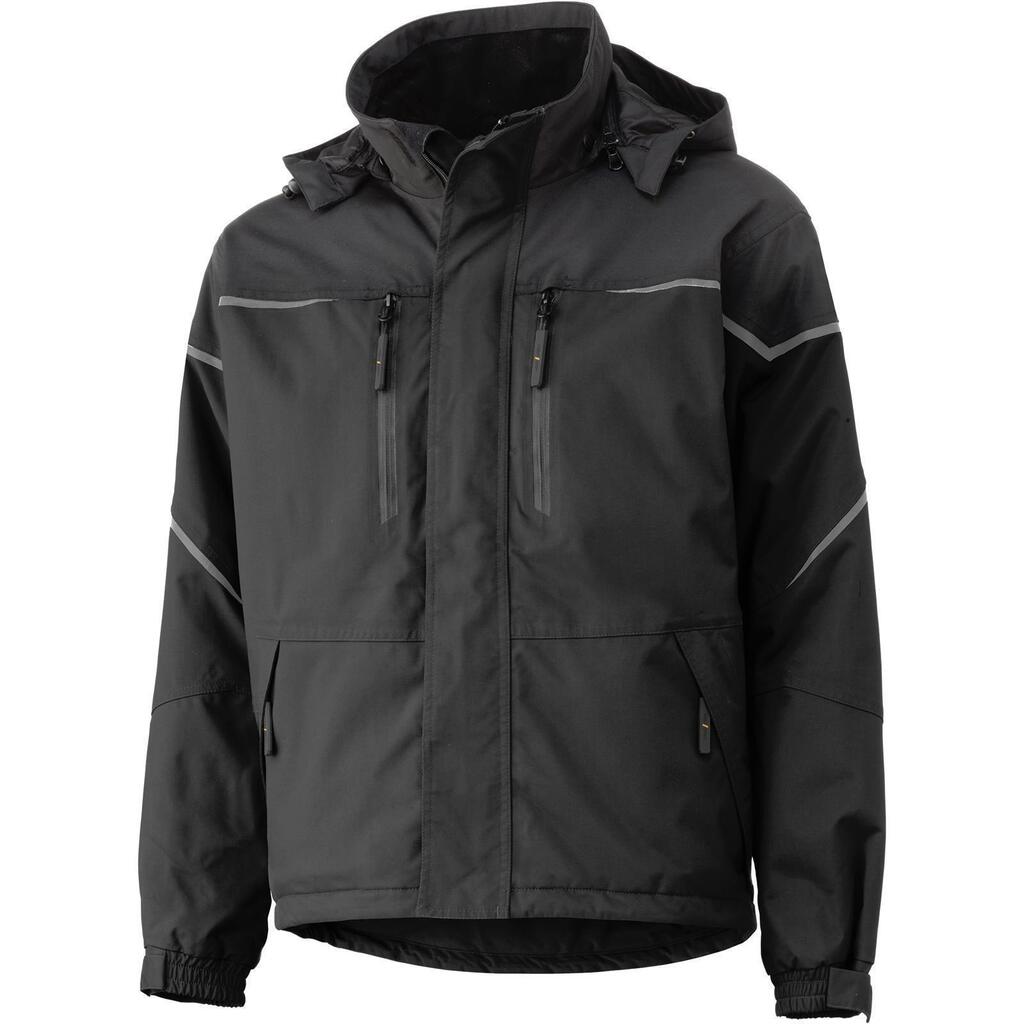 HELLY HANSEN clothing Kiruna weather jacket black/grey