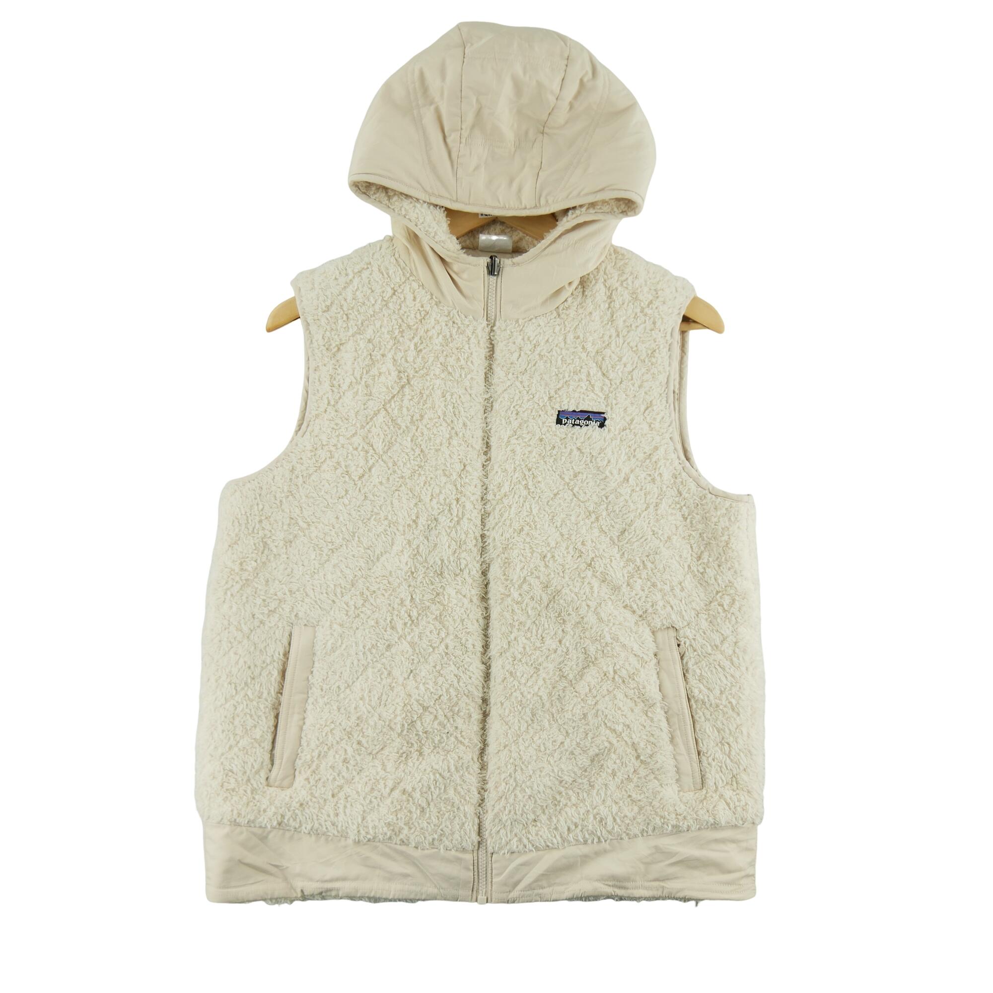 PATAGONIA Reconditionné - Veste polaire Femme réversible Beige - Bon État