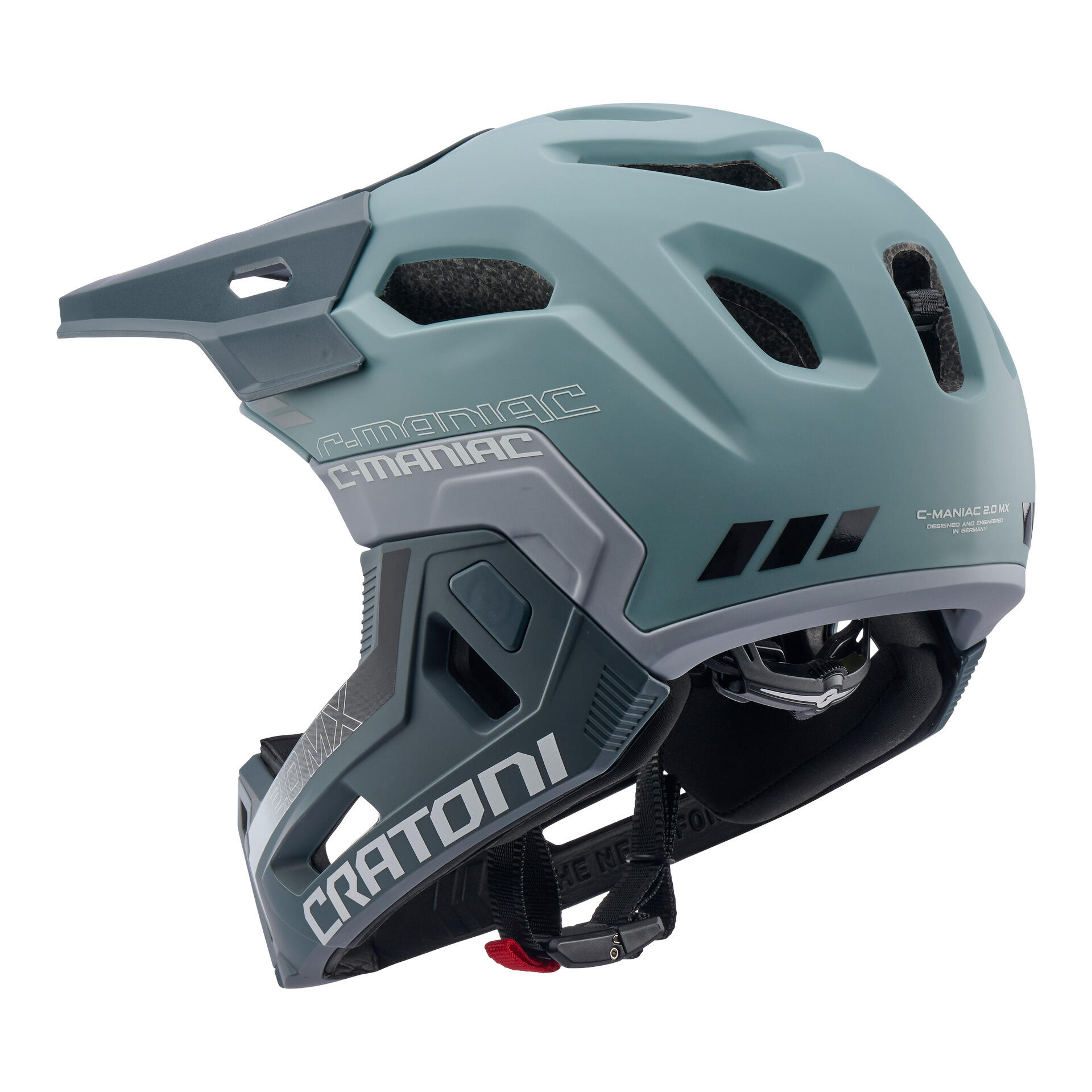 Casco da MTB C-Maniac 2.0 MX, verde 3/4