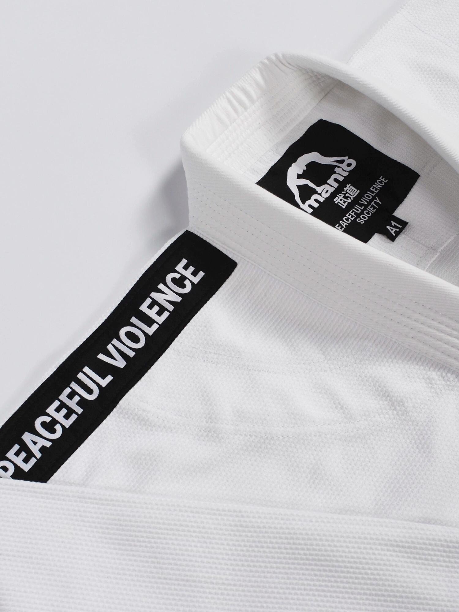 MANTO "SOCIETY" BJJ Gi białe 6/7
