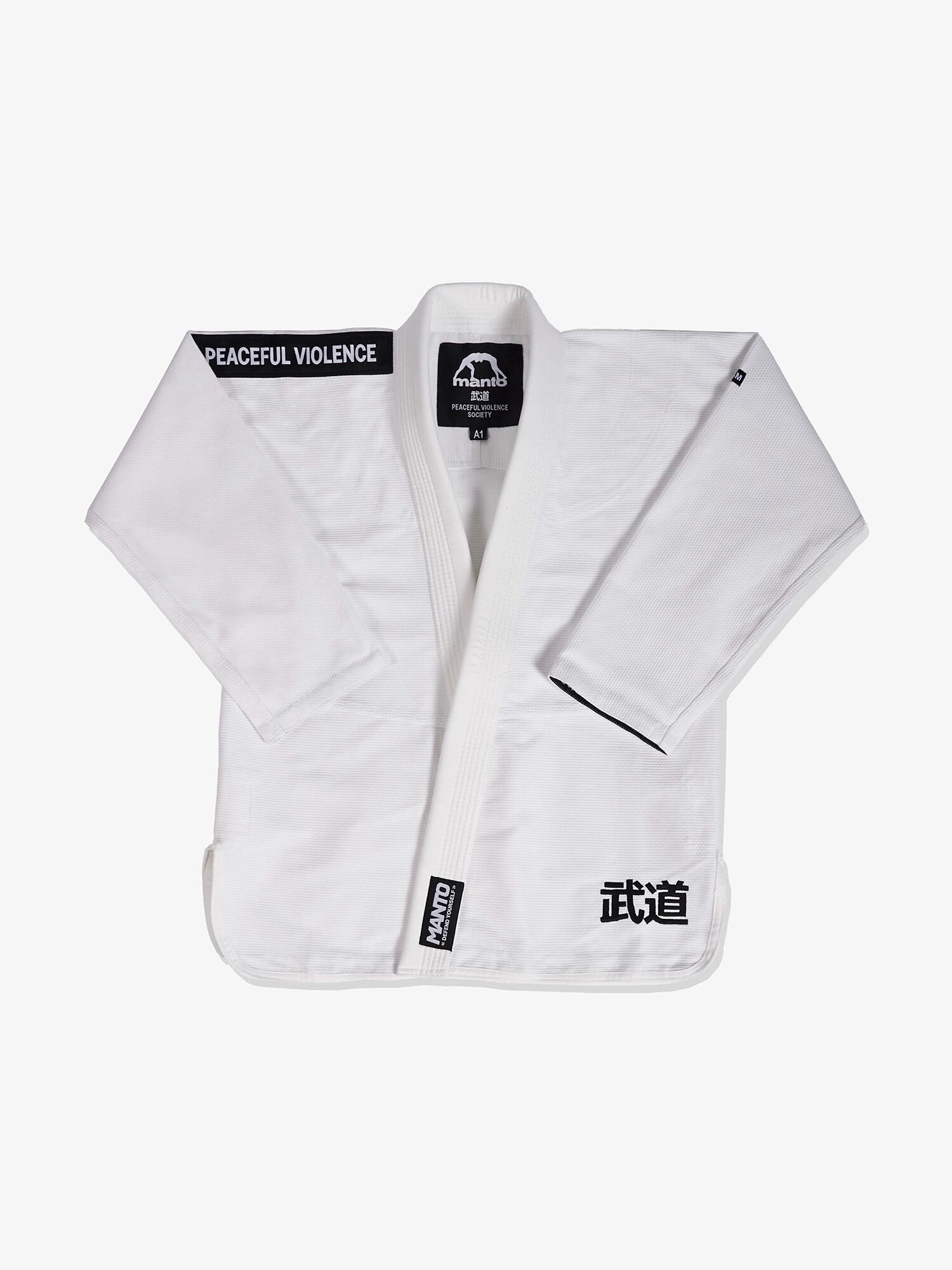 MANTO "SOCIETY" BJJ Gi białe 2/7