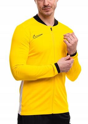 Nike 1/4-rits sweater heren geel