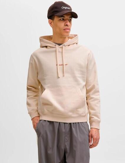 Maglione e felpa per uomo Jack & Jones beige.