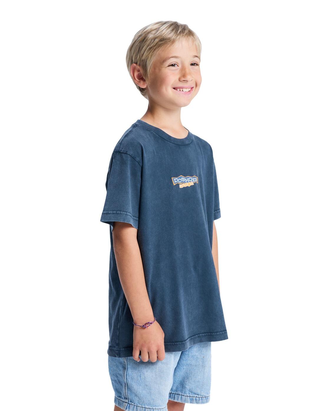 Camiseta de manga corta PLANETARIUM Negro Niño 3/4