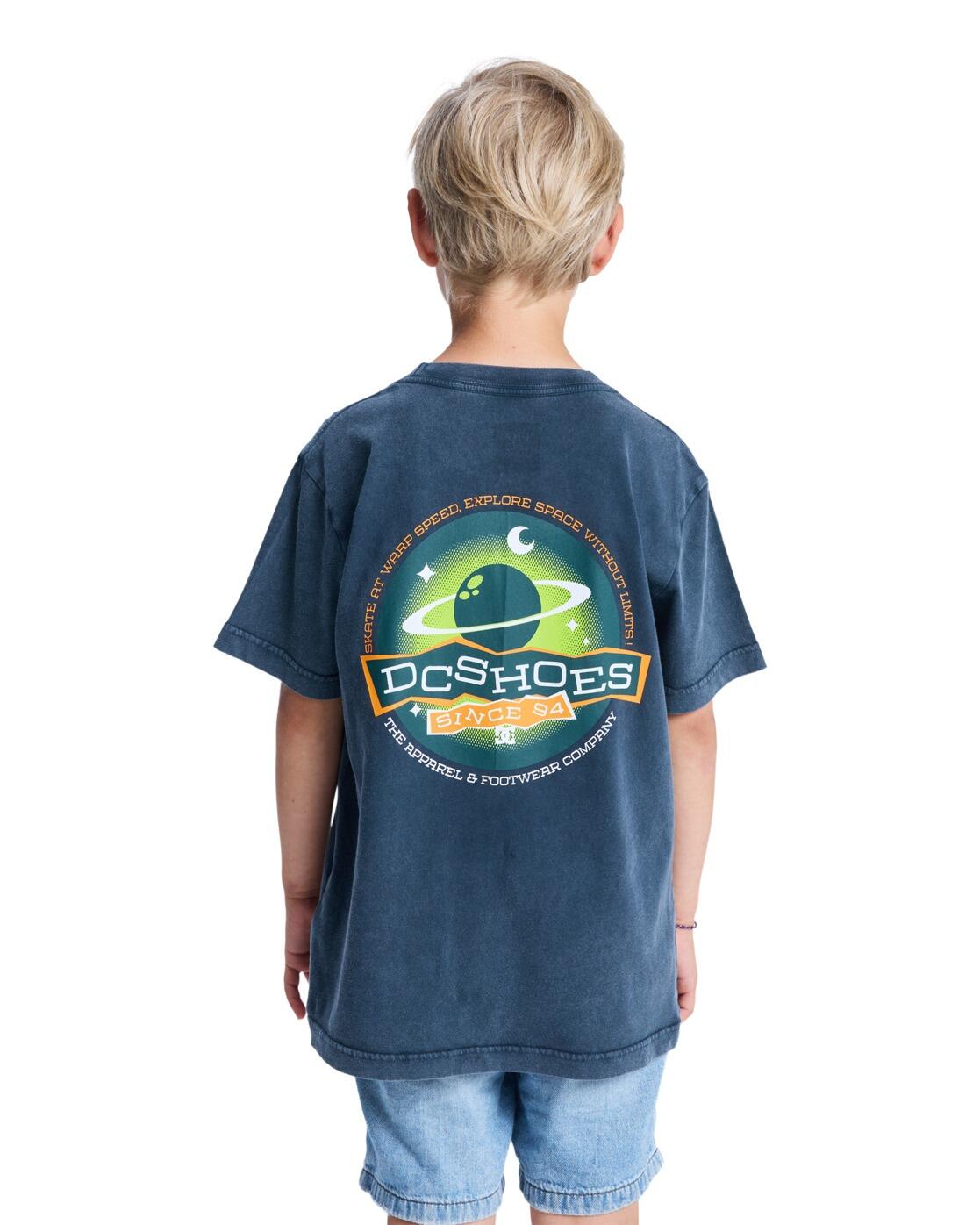 Camiseta de manga corta PLANETARIUM Negro Niño 2/4