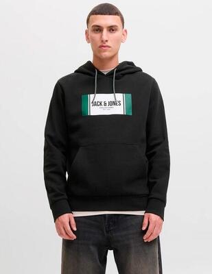 Maglia e felpa per uomo Jack & Jones nera.