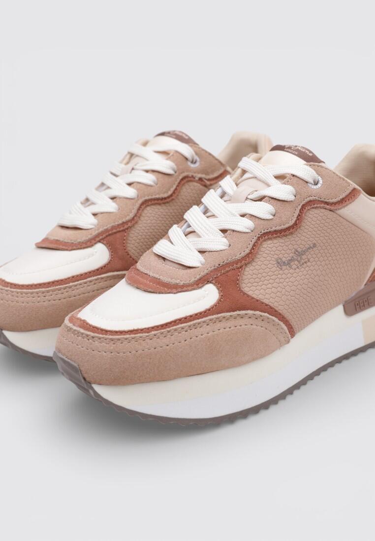 Chaussure de randonnée Baskets Femme Pepe Jeans RUSPER SNAKE W Ros 3/4