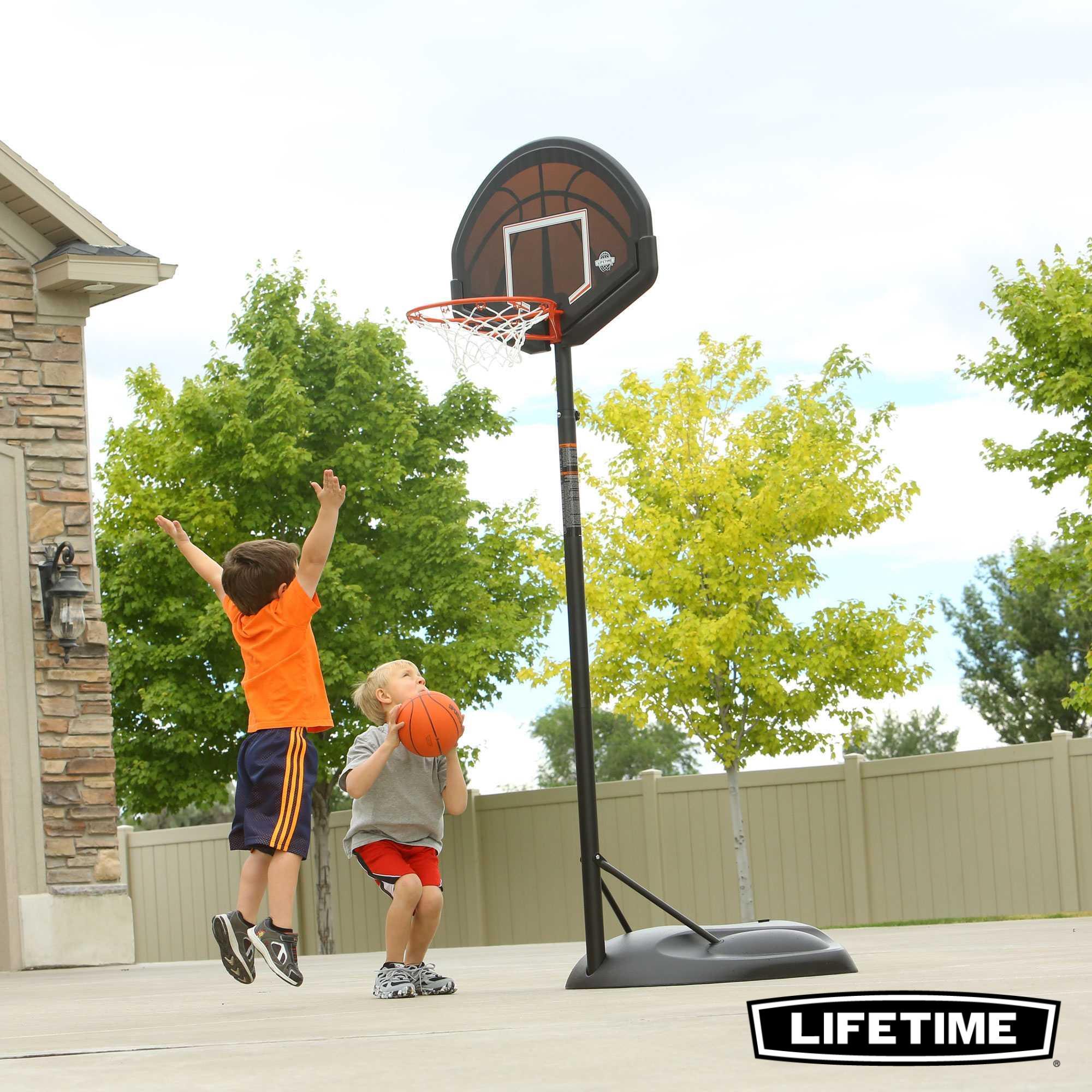 Kinder Basketballkorb höhenverstellbar mobil wetterfest LIFETIME 165–225 cm 7/7