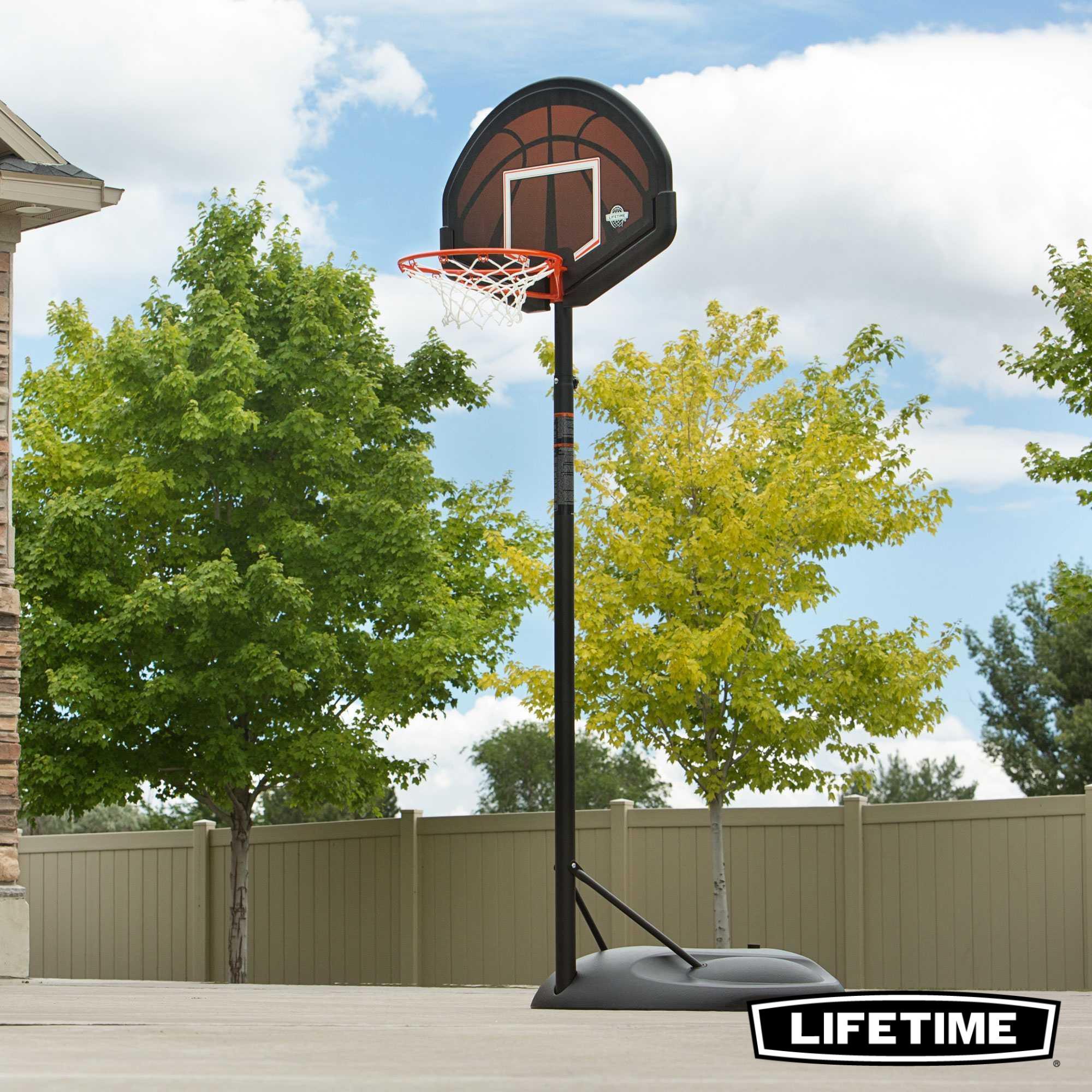 Kinder Basketballkorb höhenverstellbar mobil wetterfest LIFETIME 165–225 cm 5/7