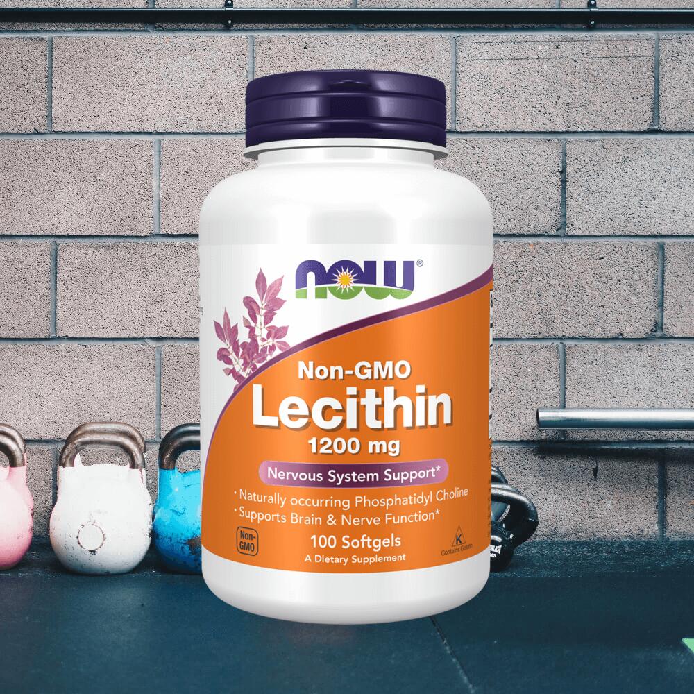 Now Foods Lecithin 1200mg (100 softgels) Unflavoured 2/3