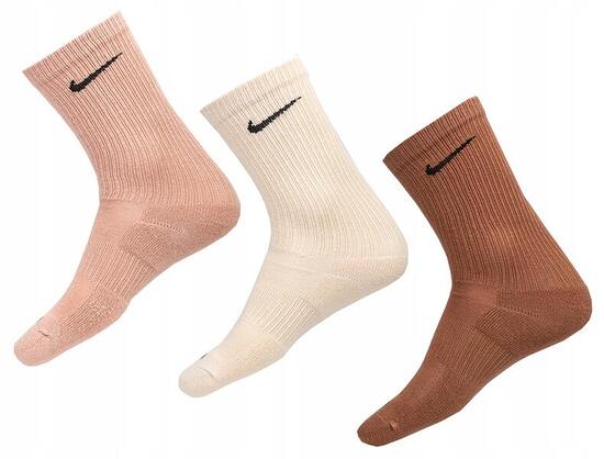 Nike Everyday Plus Cushioned unisex sokken, 3 paar