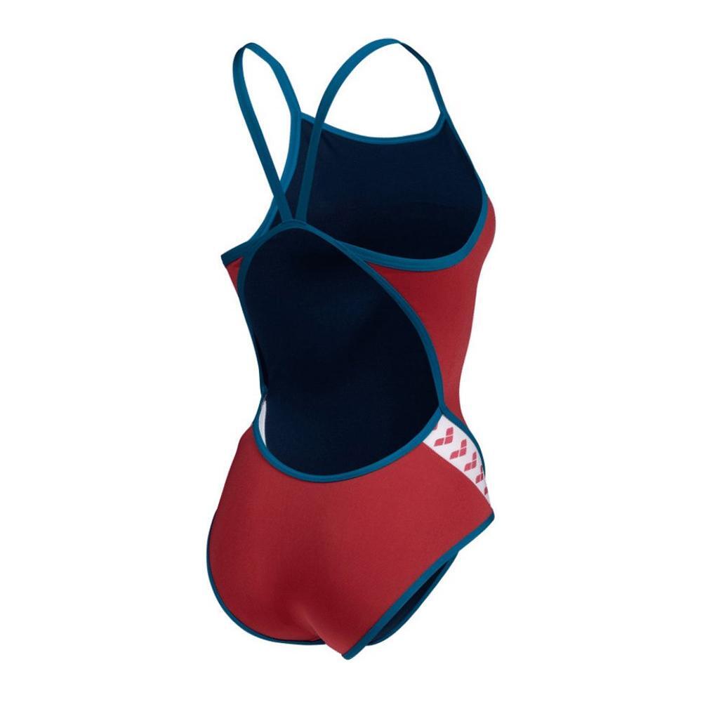 Costume da Bagno Donna Arena Icons Super Fly Rosso 2/2