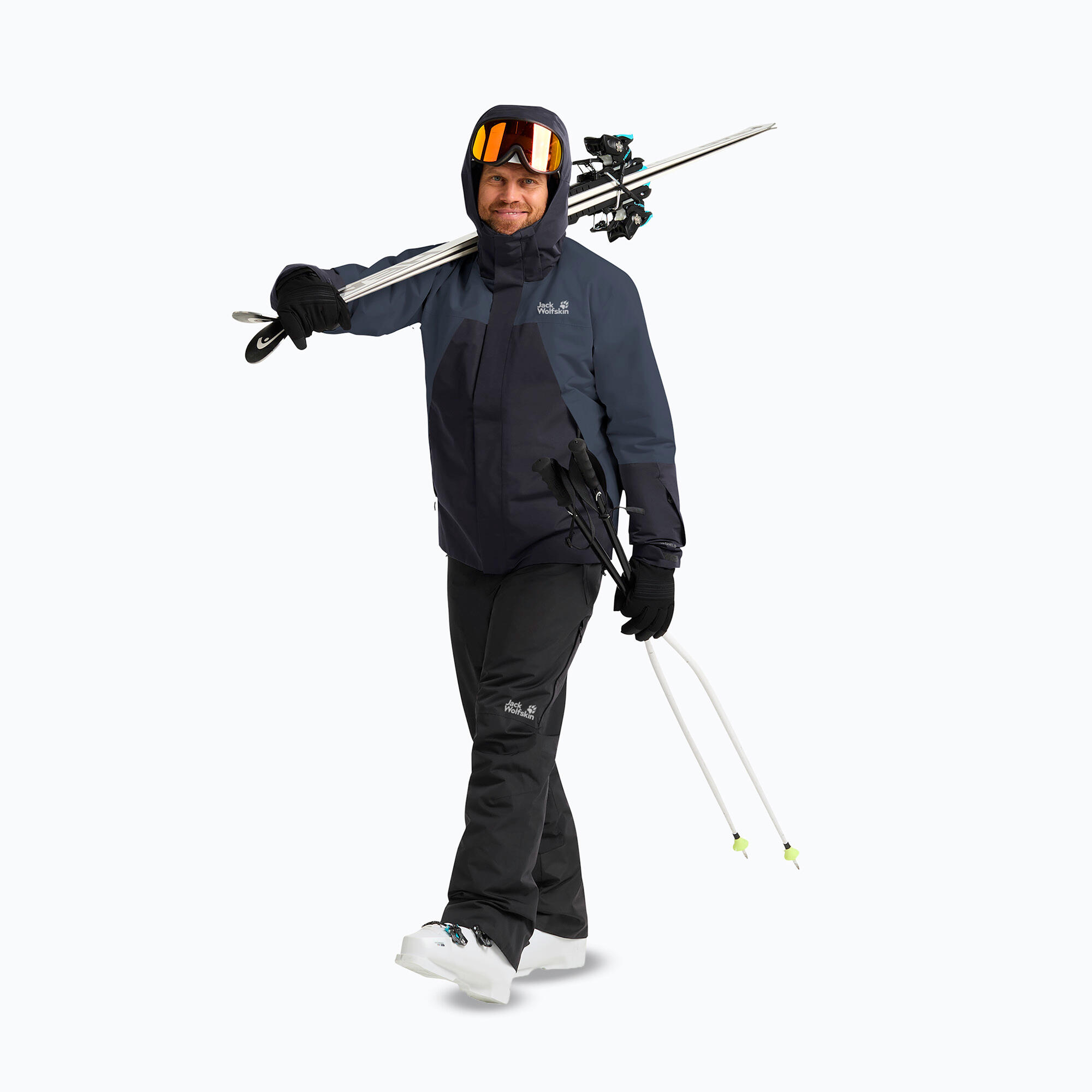 Casaco de esqui masculino Jack Wolfskin Flowline 2L Ins 2/5