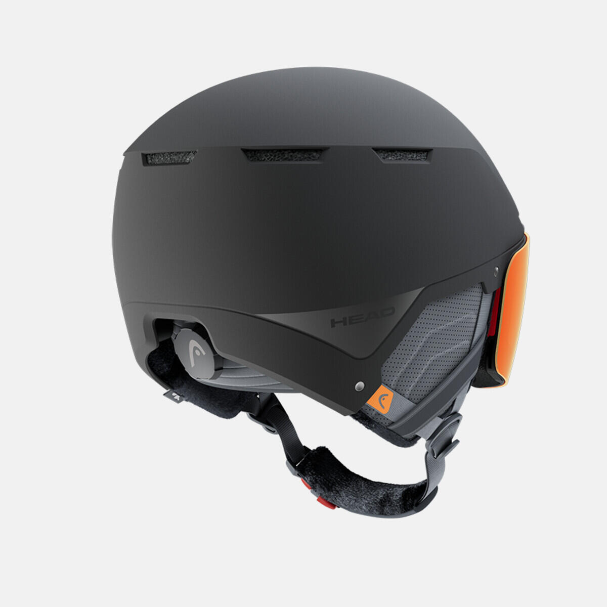 Kask z przyłbicą szybą Head Cinema Pro W Grey 2026 2/4