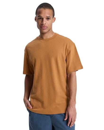 T-Shirt à manches courtes BAYI Marron Homme