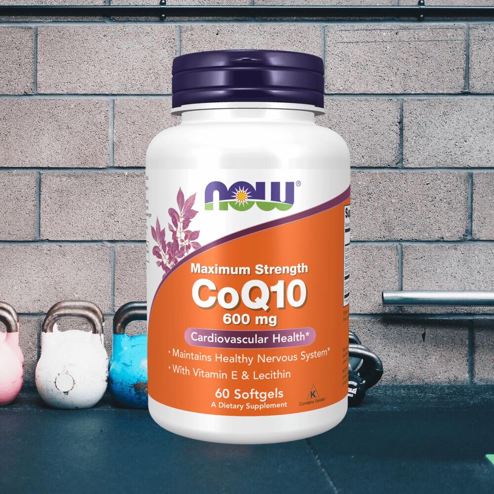 Now Foods CoQ10 600mg (60 softgels) Unflavoured 2/3