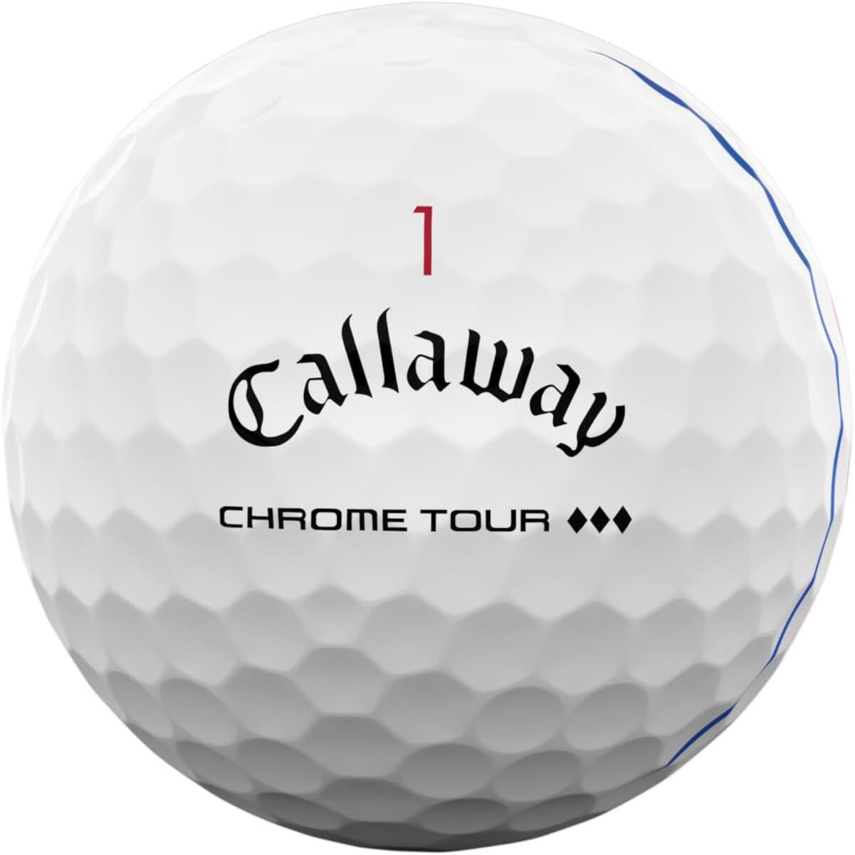 Callaway NEW Chrome Tour Triple Diamond, Bolas de golfe 2/5