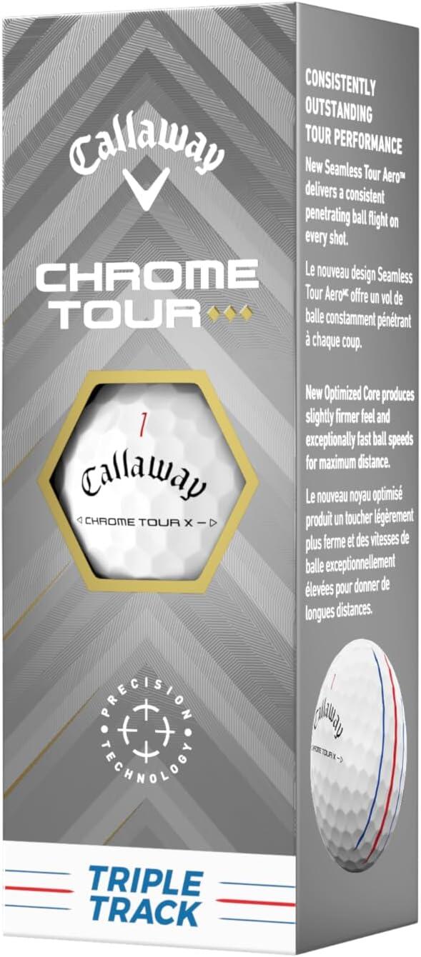 Callaway NEW Chrome Tour Triple Diamond, Bolas de golfe 5/5