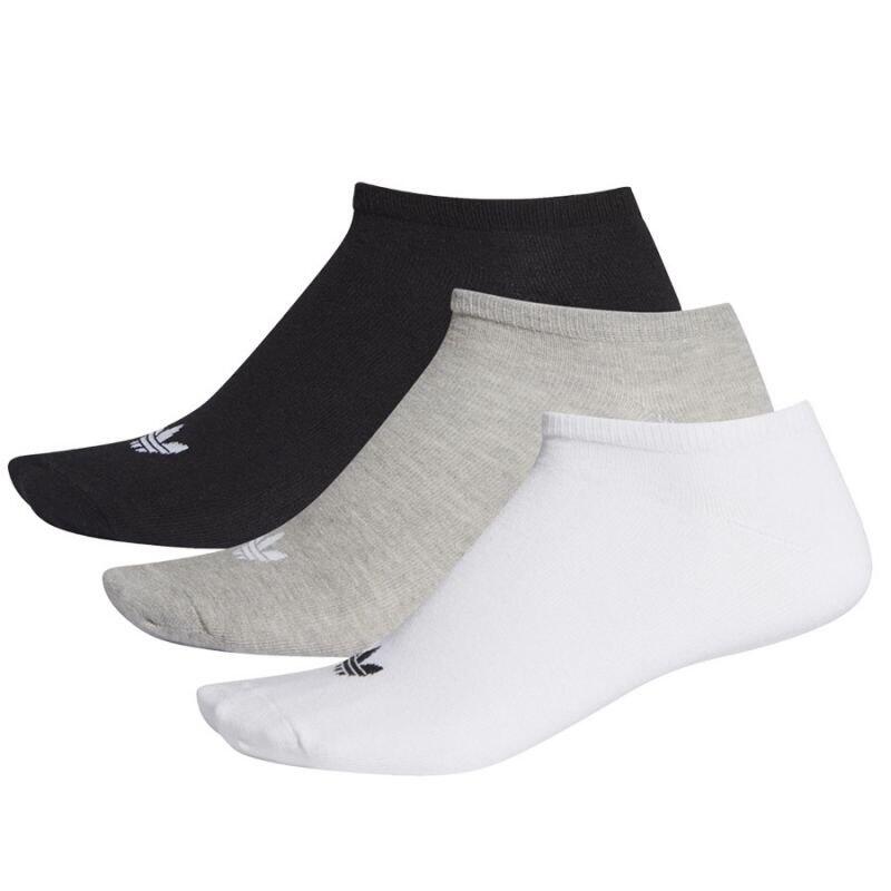 Chaussettes adidas en coton noir 3 paires 1/1