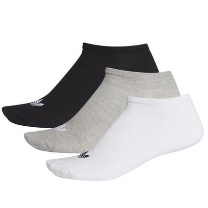 Chaussettes adidas en coton noir 3 paires