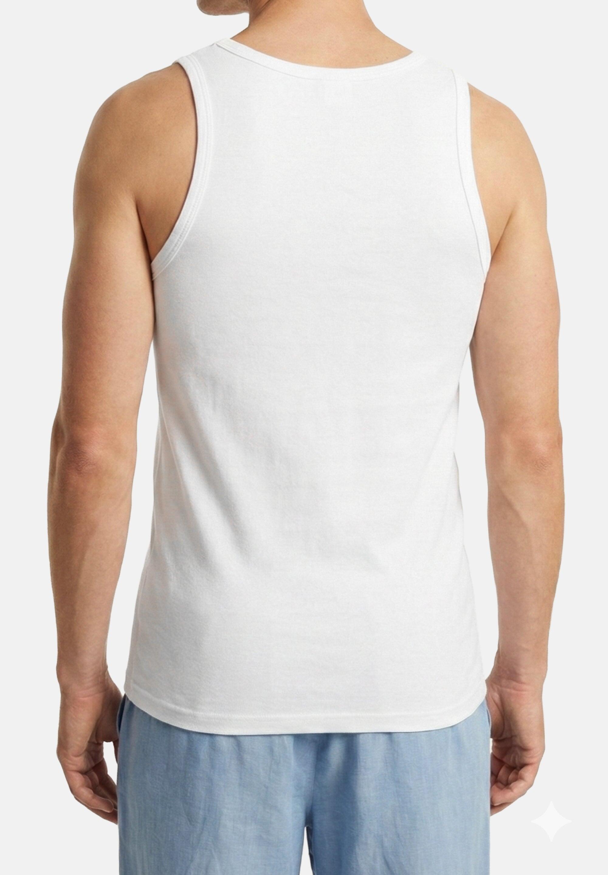 Camisetas interiores de algodón orgánico para hombre 3 pares 4/6