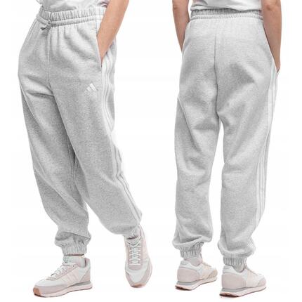 Damskie spodnie dresowe adidas Essentials 3-Stripes Fleece Loose-Fit