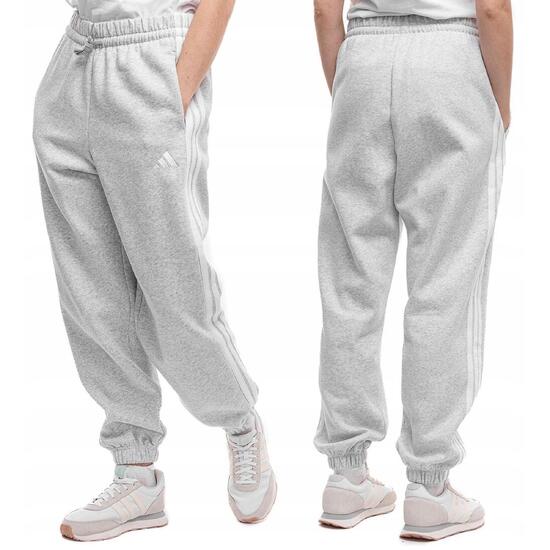Spodnie damskie adidas Essentials 3-Stripes Fleece Loose-Fit