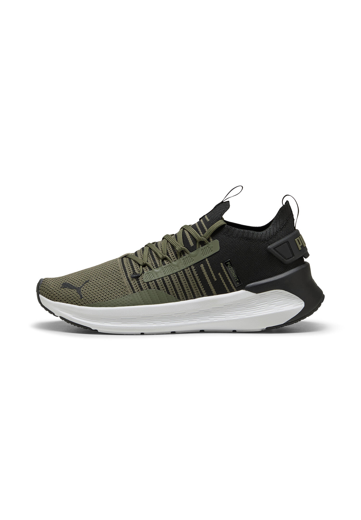 Puma Softride Symmetry Fuzion Herren Sneaker Sportschuhe Schuhe 310127 18 Grün 2/5