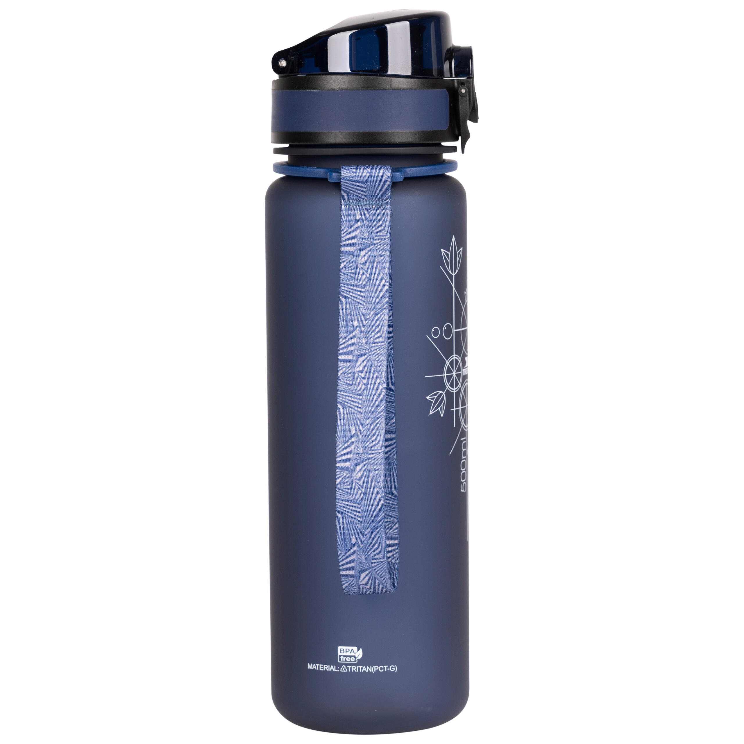 Trespass Flintlock - Borraccia sportiva blu scuro 2/5