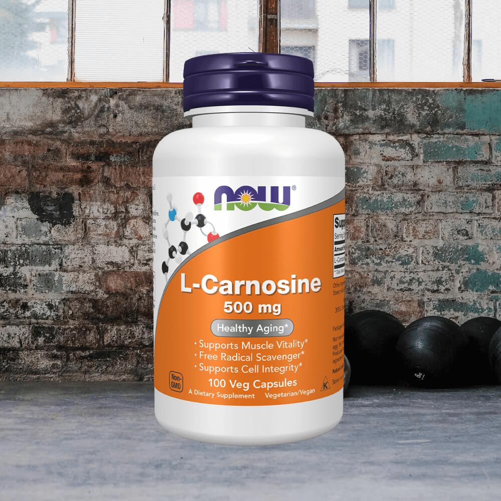Now Foods L-Carnosine 500mg (100 vcaps) Unflavoured - Aminozuren - Aminozuur-Mix 2/3