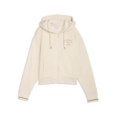 Puma class comfort full-zip hoodie sweater vrouwen