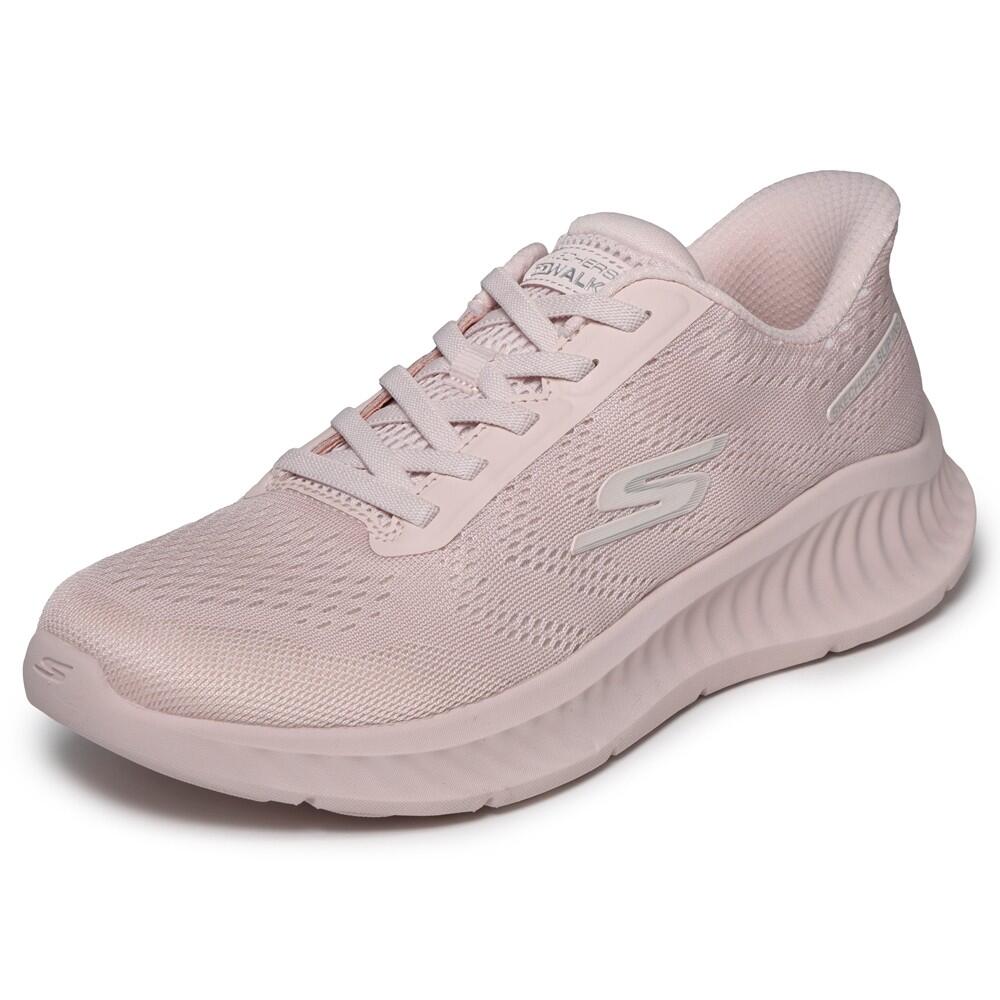 Baskets FEMME Skechers Go Walk Now-sarahi tissu ROSE 4/7