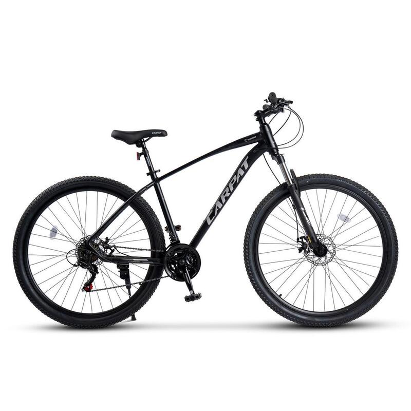 Bicicleta Carpat Invictus JSX2957, roata 29 inch, negru cu gri