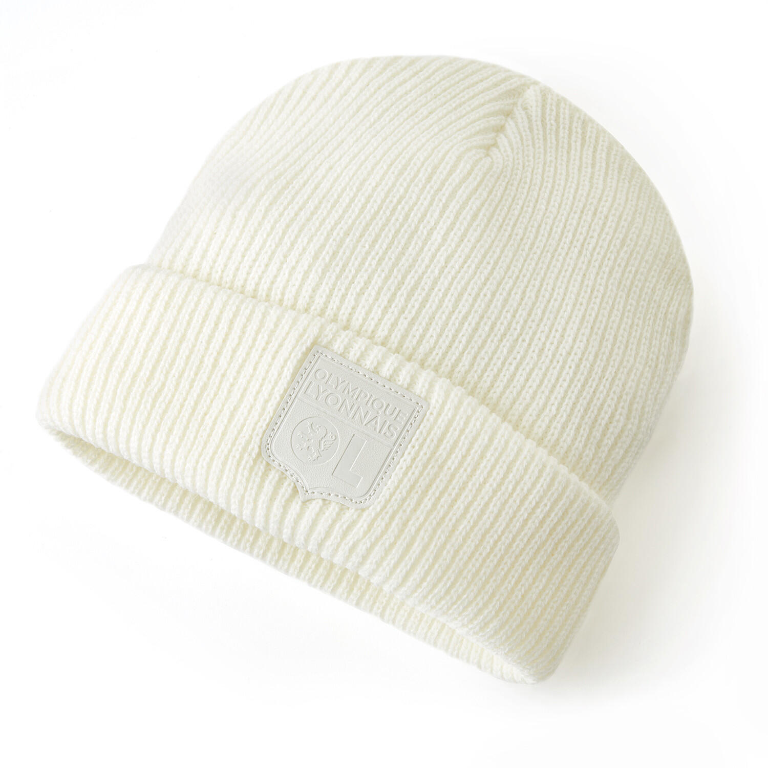 Bonnet Blanc Crème Ton sur Ton Adulte 2/5