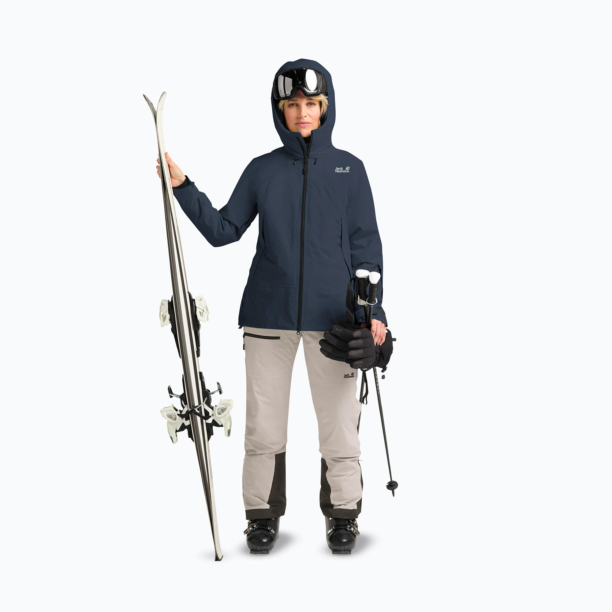 Dames ski-jas Jack Wolfskin Flowline Pro 2L Ins 2/5