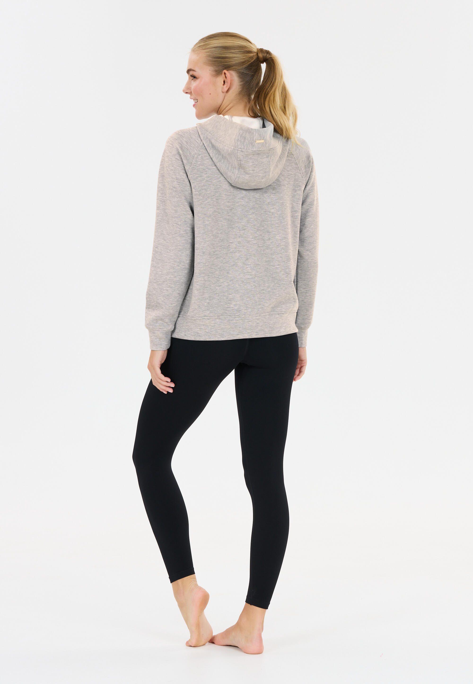 Felpa con cerniera a cappuccio da donna Athlecia Jacey 4/5