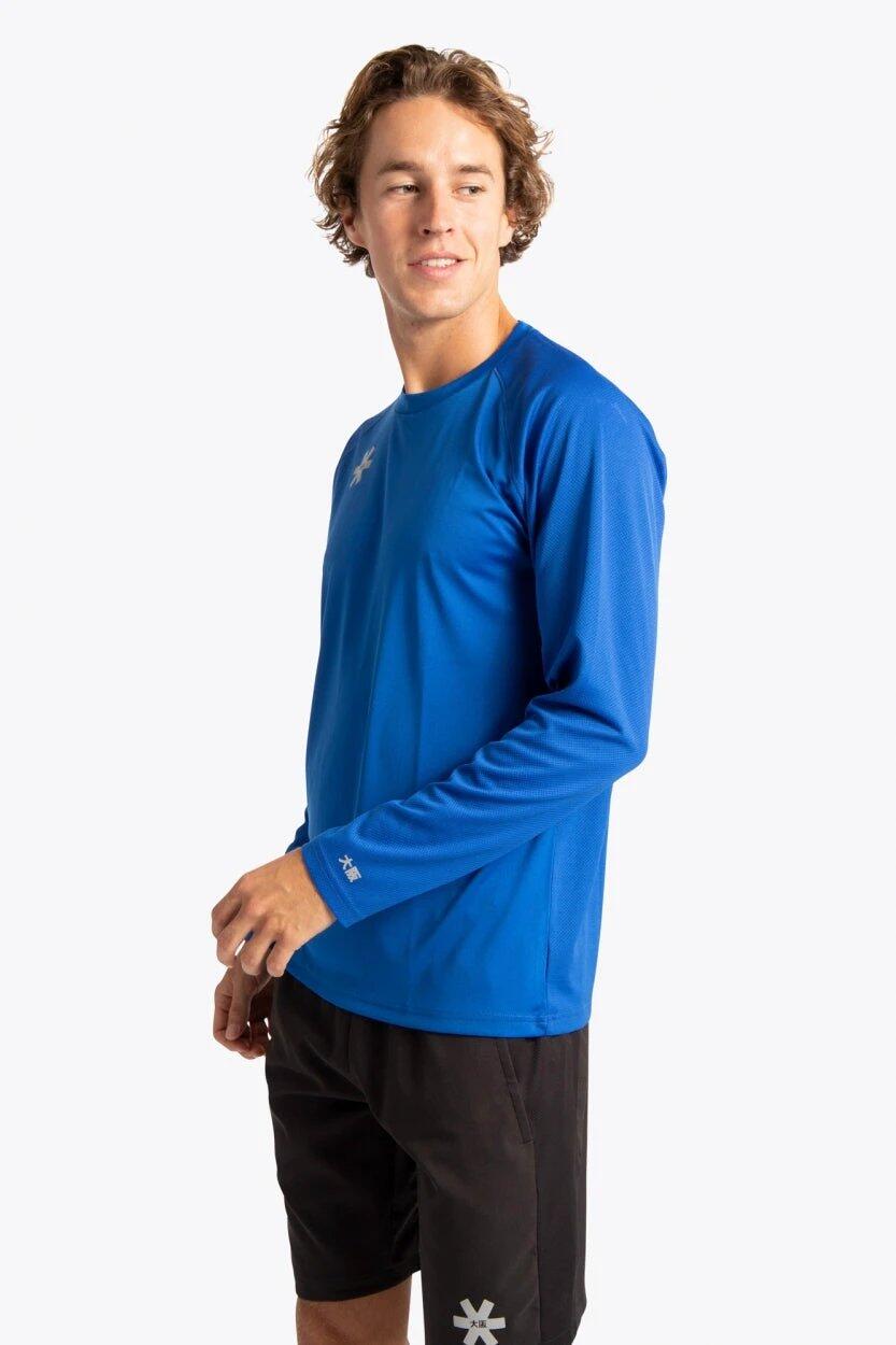 Osaka T-shirt d'entraînement à manches longues pour hommes | Bleu roi 3/5