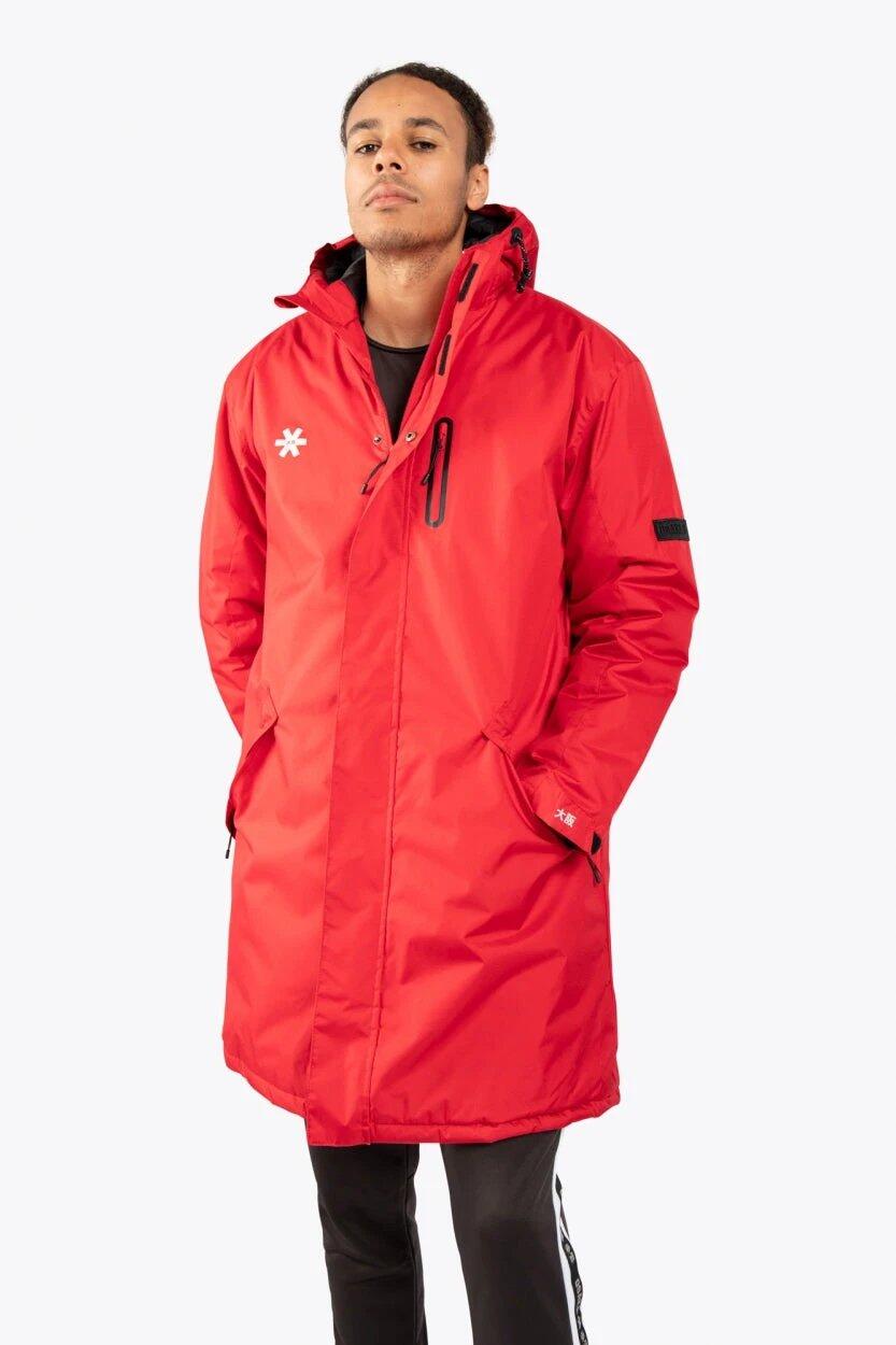 Giacca da stadio unisex Osaka | Rossa 3/6