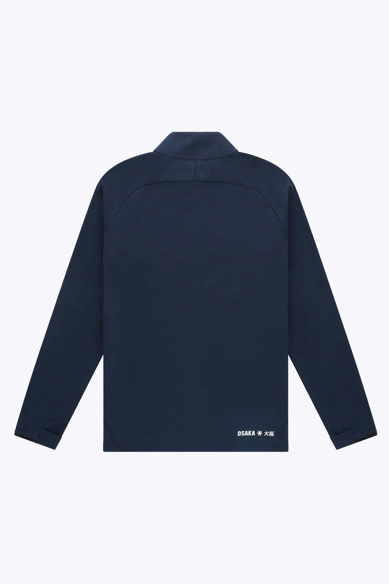 Pull demi-zippé Osaka pour hommes | Marine 3/4