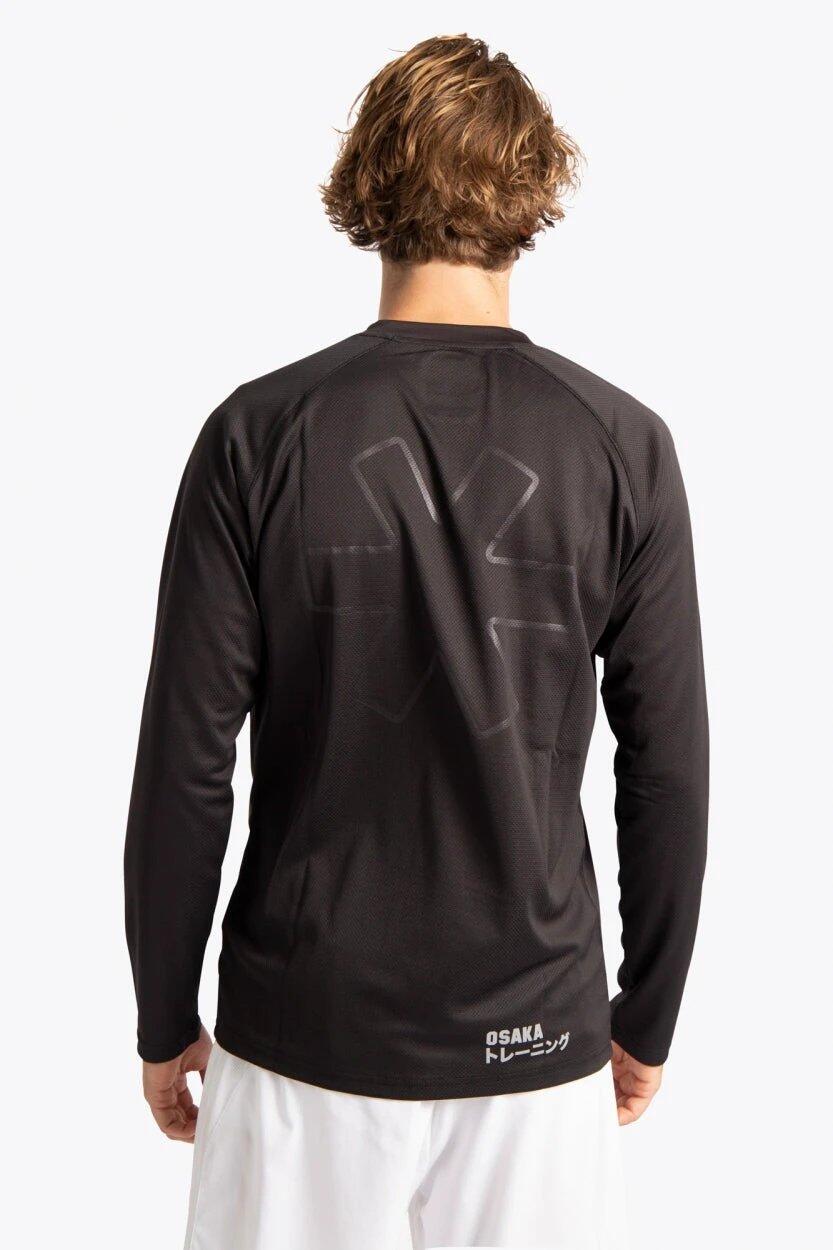 Osaka T-shirt d'entraînement à manches longues pour hommes | Noir 5/6