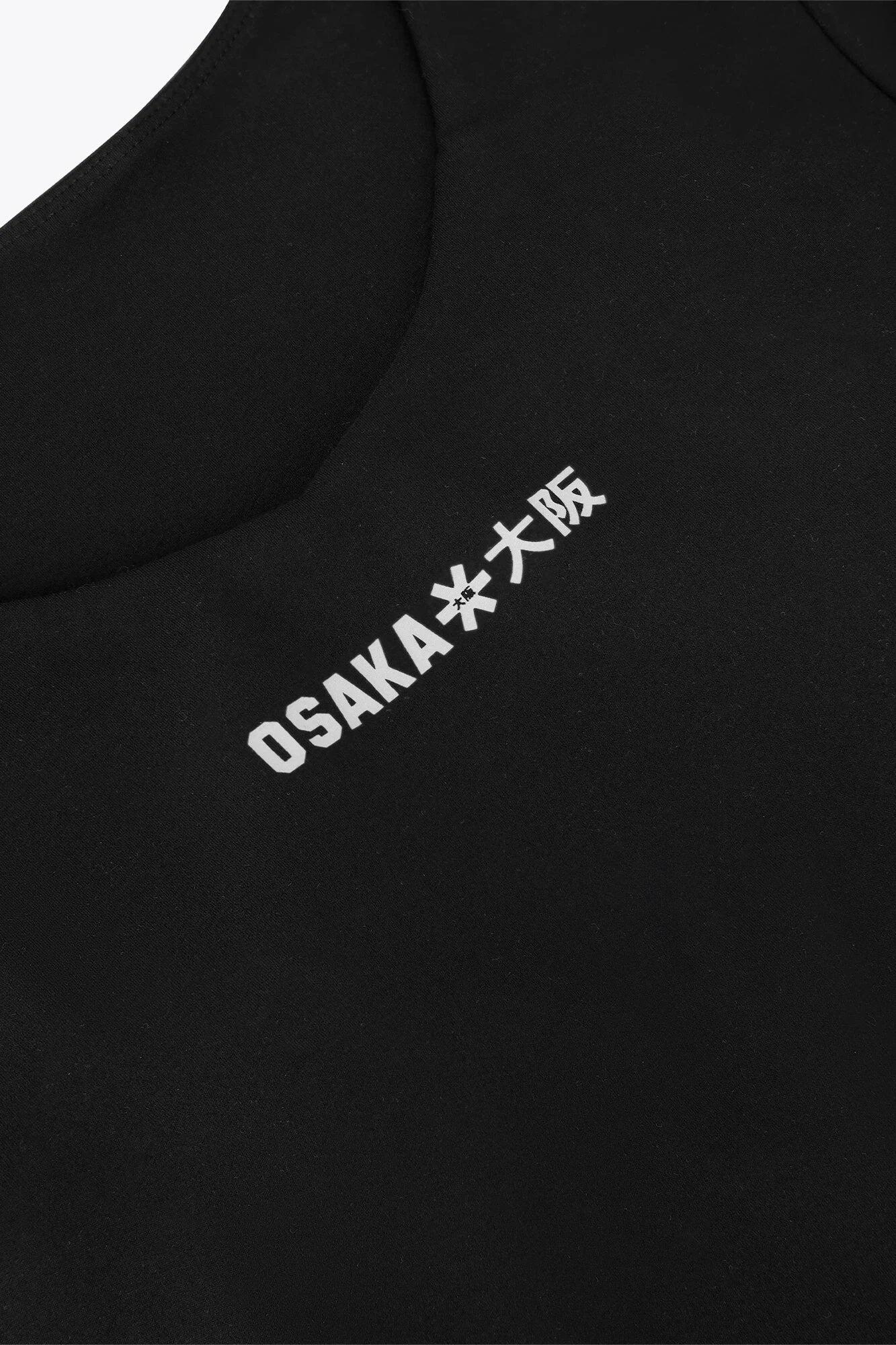T-shirt court à manches longues pour femme Osaka | Noir 4/5