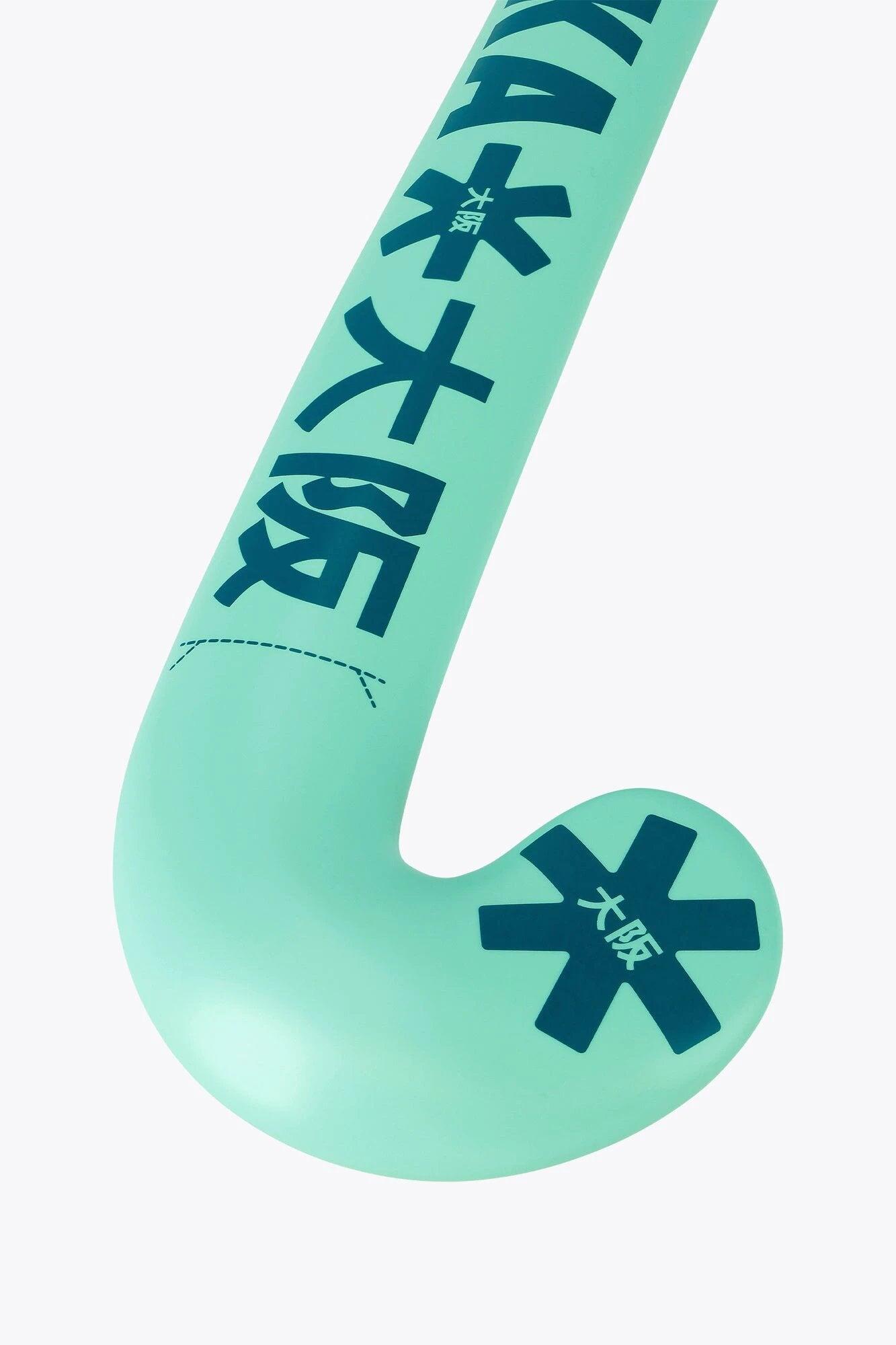 Crosse de hockey sur gazon Osaka Mid Bow 25 | Menthe gélifiée 3/6