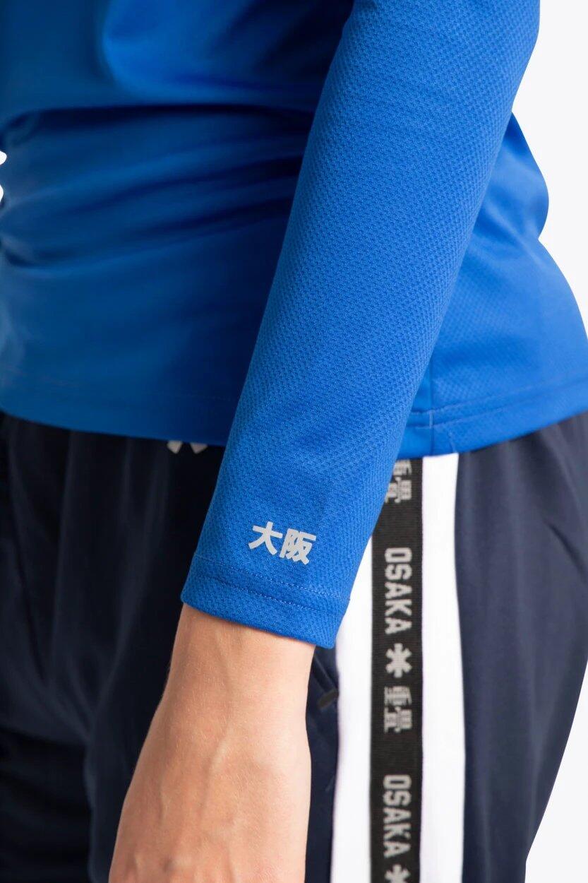 T-shirt d'entraînement à manches longues pour femmes Osaka | Bleu roi 6/6