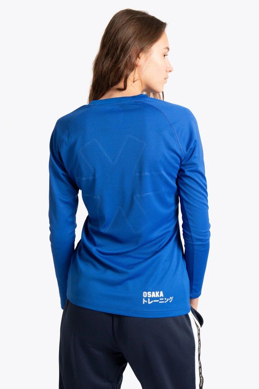 T-shirt d'entraînement à manches longues pour femmes Osaka | Bleu roi 5/6
